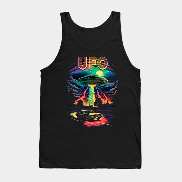 UFO Tank Top by alvalferca